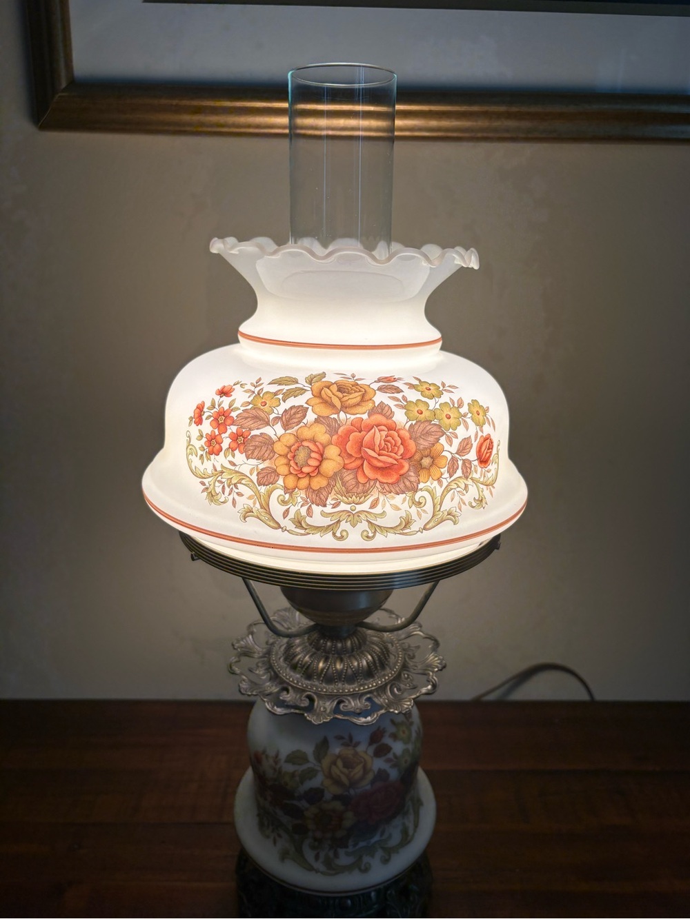 Sale🔥🔥🔥🔥Vintage Quoizel Hurricane Lamp - Picture 9 of 10